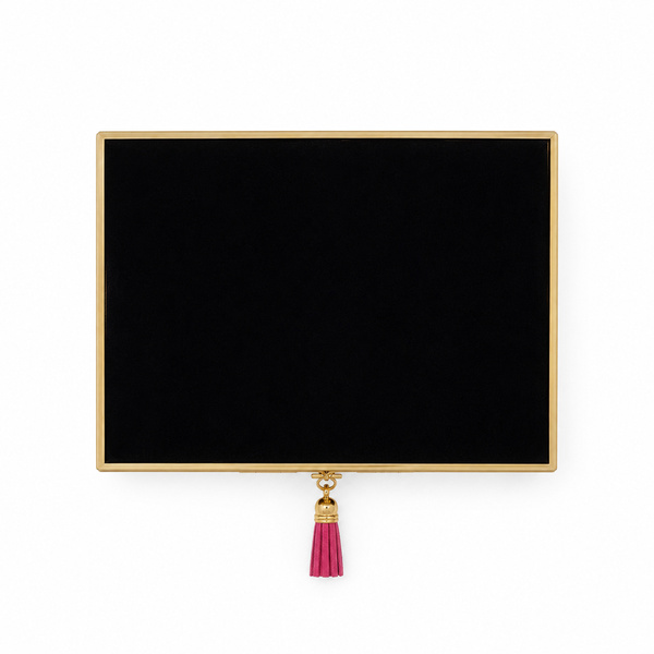 Szkatułka na biżuterię 18x13x7 cm 4ASS CLR Black