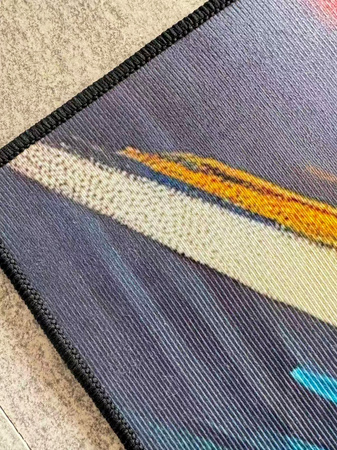 Dywan gamingowy 3D Strado Kosmos 120x170 cm planety gwiazdy galaktyki