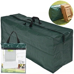 Pokrowiec ochronny na poduszki ogrodowe torba woodoodporna uchwyty plandeka