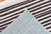 NOVO Strado modern carpet for living room delicate beige velvet pattern Sand Lines 120x160 cm