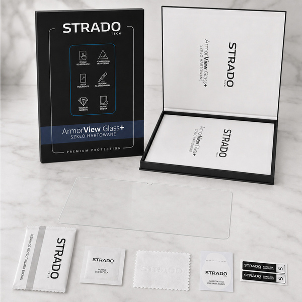 Szkło STRADO ochronne hartowane 9H 2,5D do iPad Air 5 / 4 10.9 2022 / 2020