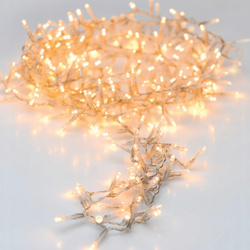 Lampki choinkowe 480 LED białe ciepłe wewnętrzne zewnętrzne 39m IP44, biały