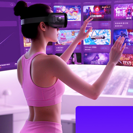 Okulary VR  do telefonu VRG Q8 Wirtualna Rzeczywistość 3D Gogle Gry Filmy