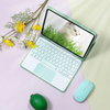 Etui z klawiaturą, myszką i touchpad do iPad 7/ 8/ 9 10.2 2019/20/21 (Różowe)