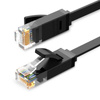 Płaski kabel sieciowy UGREEN Ethernet RJ45, Cat.6, UTP, 3m (Czarny)