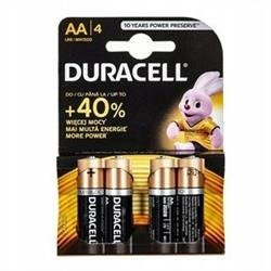 Baterie alkaliczne Duracell Basic LR6/AA 4 szt