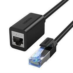 Kabel sieciowy UGREEN NW192 przedłużacz Ethernet RJ45 Cat. 8 S/FTP 0.5m (Czarny)