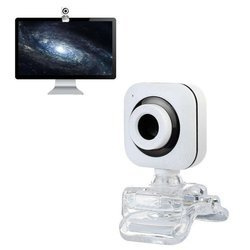 Kamera internetowa WebCam 8812 z mikrofonem (Biało-Czarna)