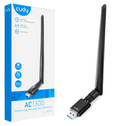 Karta sieciowa Cudy adapter Wi-Fi na USB 3.0 AC1300 