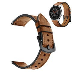 Pasek Skórzany Galaxy Watch 46 mm - Brown