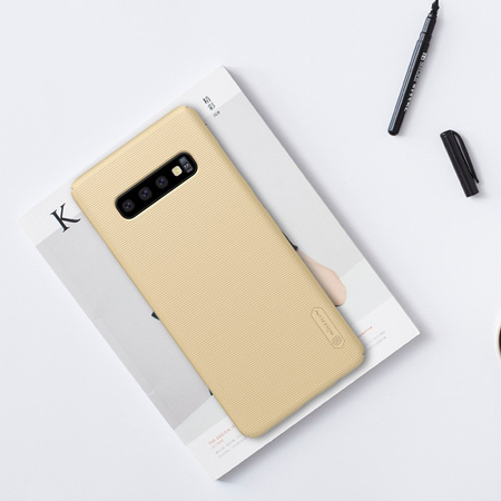 Etui Nillkin Frosted Shield do Samsung Galaxy S10+ (Czarne)