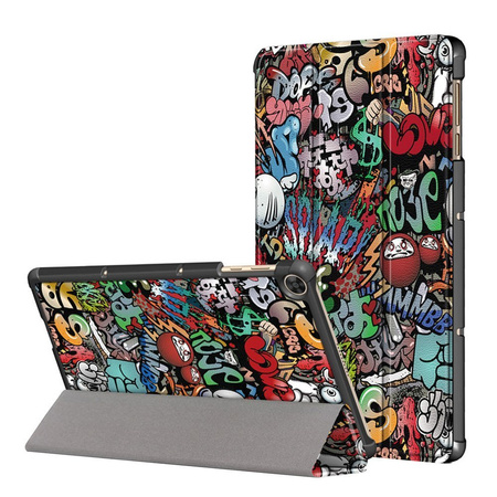 Etui Smart graficzne case do Huawei MatePad T10/T10s (Graffiti)