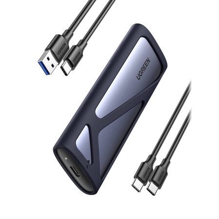 Kieszeń na dysk Ugreen SSD M.2 USB 3.2 Gen 2 (Szara)