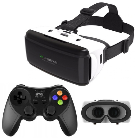 Okulary VR 3D Shinecon G06+ Gamepad Ipega PG-9078